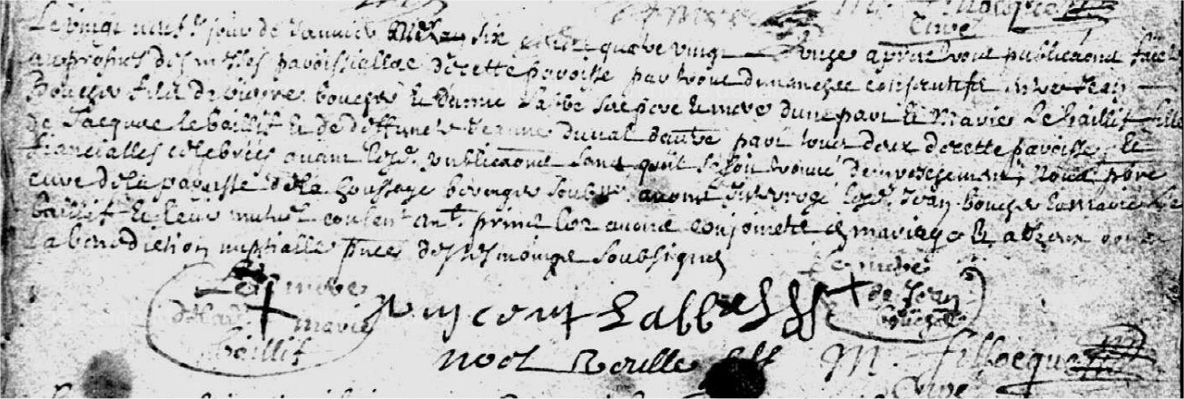 Lebaillif Marie X Leboucher Jean 29-01-1691 La Houssaye Béranger.jpg