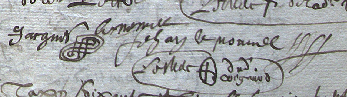signatures tutelle 22/03/1653