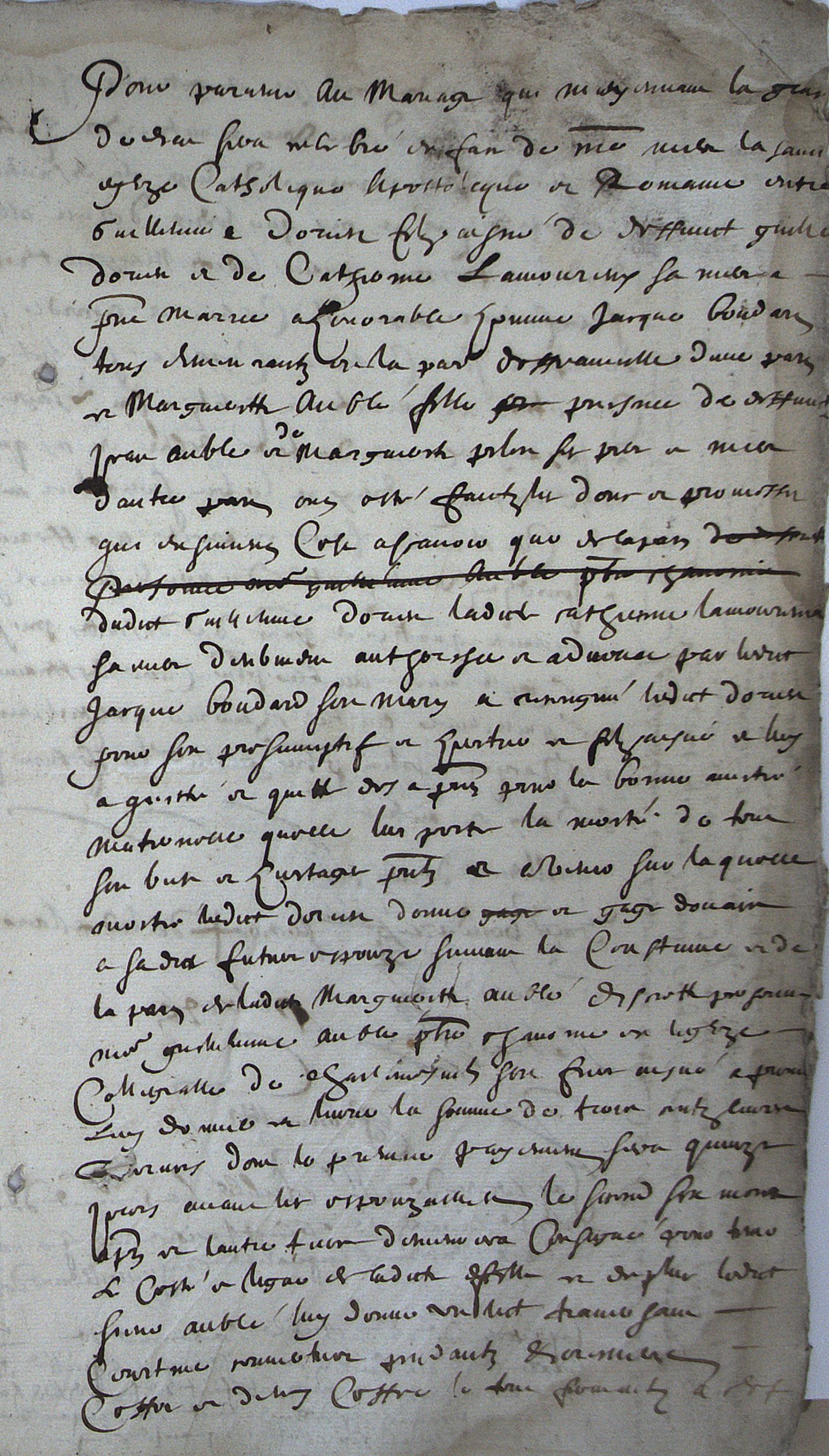 3923 c marguerite aublé x guillaume dorien cm 23-4-1660 dieppe cote 2E36_015 not lemareschal (1)retaillée.jpg